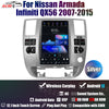 AuCar Android 12 12.1″ Car Stereo Radio GPS Navigation For Nissan Armada Infiniti QX56 2007-2015 Car Multimedia Auto Head Unit