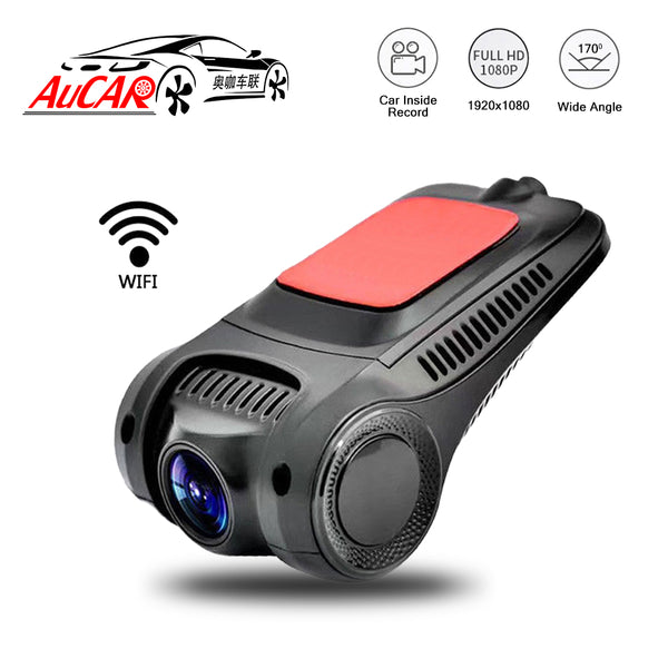AuCAR DVR Wifi Camera Digital Video Recorder Mini Dash Cam Image Video Recorder Full HD 1080P Dual Lens DVR G sensor